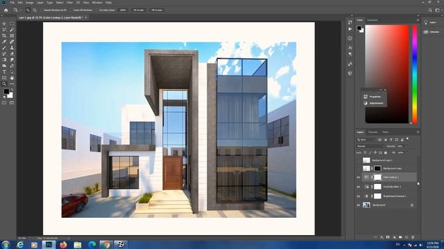 How to Turn Your 3D render to Sketch in 15 minutes using Photoshop смотреть онлайн