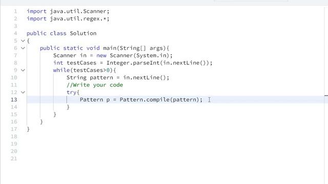 #18 pattern syntax checker hackerrank solution in java - Java _ Hackerrank Java смотреть онлайн