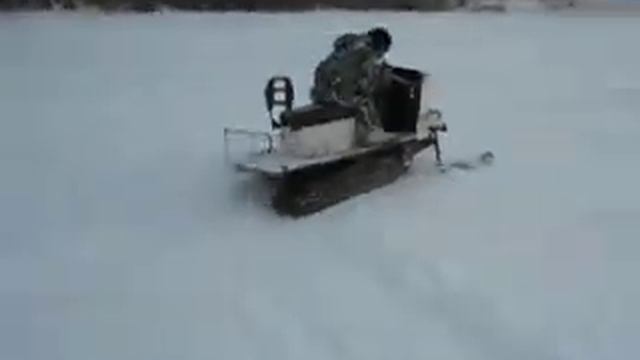 СНЕГОХОД БЕЛКА 20М смотреть онлайн
