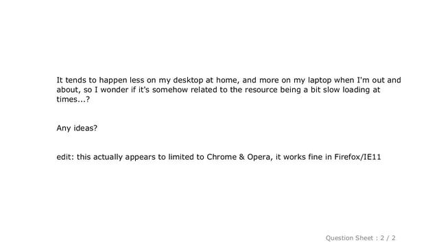 jQuery : Changing an image src attribute with jQuery not always applied in Chrome/Opera смотреть онлайн
