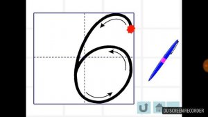 Пишем цифры от 1 до 9 красиво и правильно