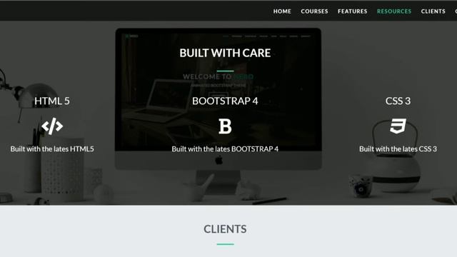 Bootstrap Website Summary | HTML CSS Bootstrap | Basic Bootstrap Website смотреть онлайн
