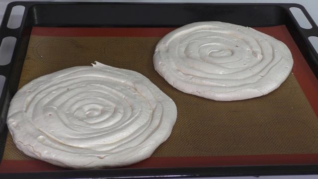 БЕЗЕ прослойка  для торта Как приготовить корж безе для торта