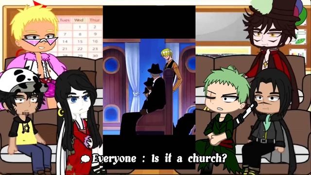 Anime Characters React To Sanji ~ Vinsmoke Sanji | One Piece |