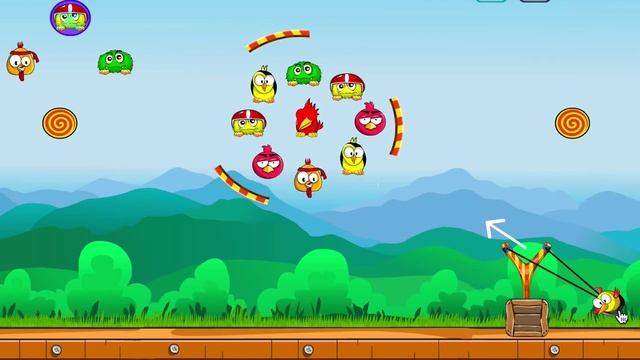 Игры Ангри Берс Стрелялки (Angry Bird Shooter) смотреть онлайн