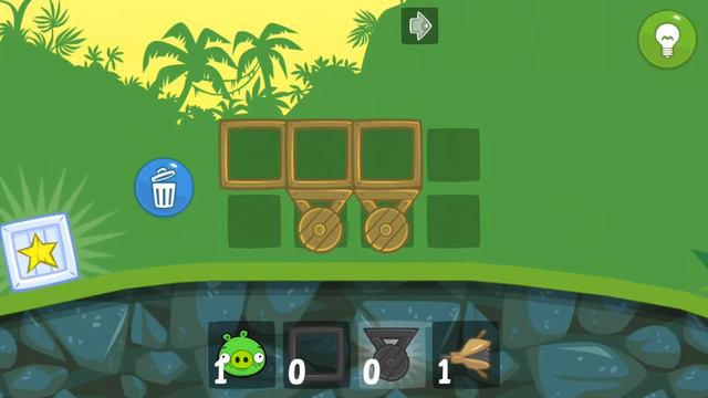 Level 2 - Ground Hog Day | Let's Play - Bad Piggies смотреть онлайн