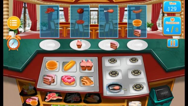 Kitchen fever: Master cook Android Gameplay смотреть онлайн