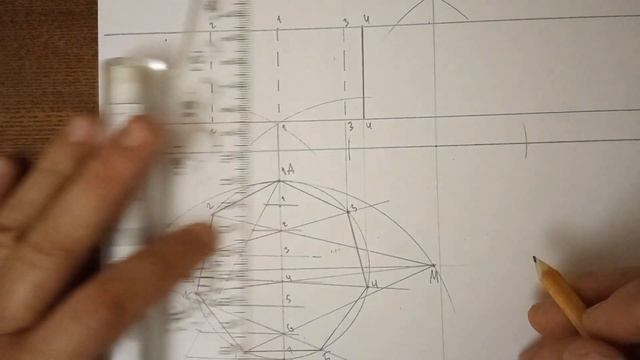 семиугольная призма(чертёж) смотреть онлайн