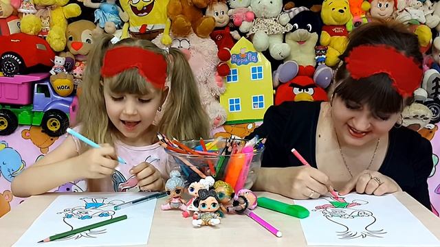 3 МАРКЕРА ЧЕЛЛЕНДЖ // 3 MARKER CHALLENGE! Настя ПРОТИВ мамы - КТО КРУЧЕ РИСУЕТ? смотреть онлайн