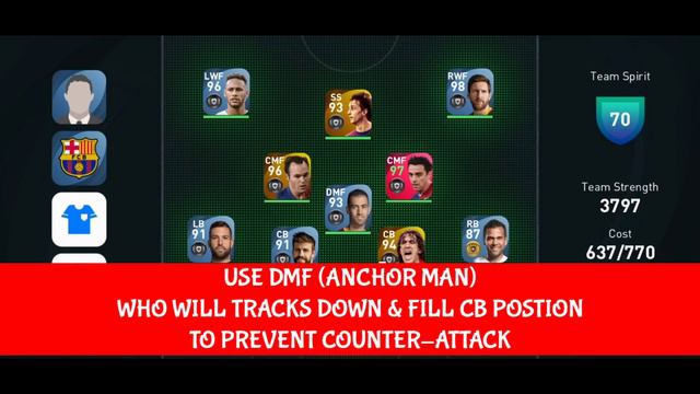 HOW TO PLAY FALSE -9 FORMATION (TIKI-TAKA) IN PES 2021 MOBILE | смотреть онлайн