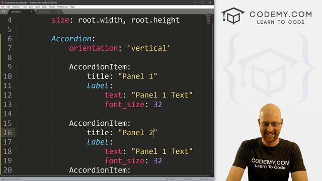 Accordions For Kivy - Python Kivy GUI Tutorial #26 смотреть онлайн