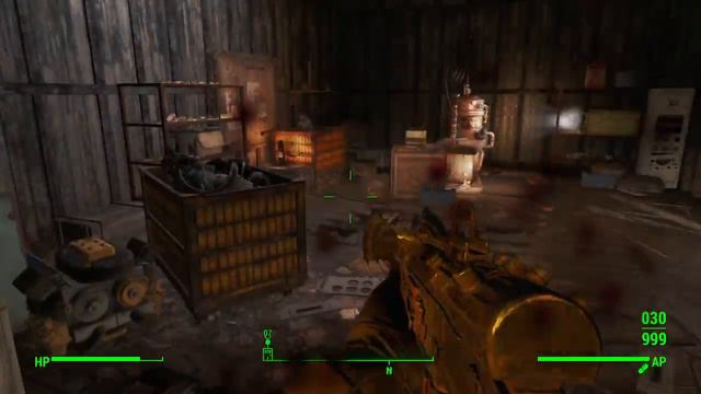 Fallout 4 Nuka World "possessed" girl смотреть онлайн