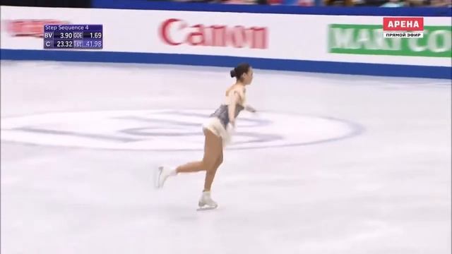 Сложные заходы на прыжки Алины Загитовой смотреть онлайн