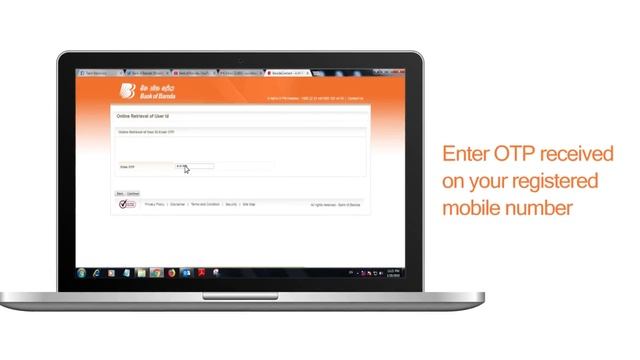 How to retrieve #UserID for #BarodaConnect - #InternetBanking service by #BankofBaroda смотреть онлайн