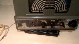 ТПС 58 трансляционный радиоприемник часть 1 USSR old tube radio reseiver TPS-58