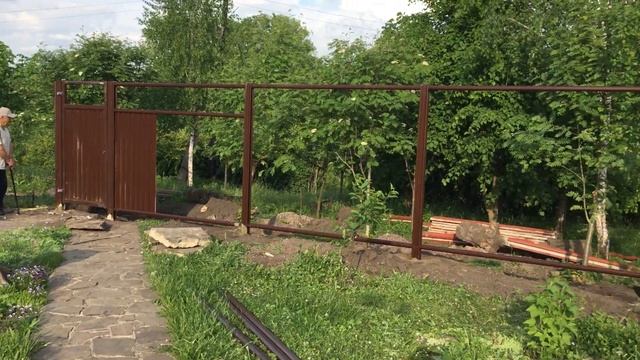 Монтаж модульного забора под ключ (Мир ковки) смотреть онлайн