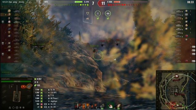 FV4005 Stage II / ЛБЗ ПТ-15 с отличием /World of Tanks /wot/Wotreplays смотреть онлайн