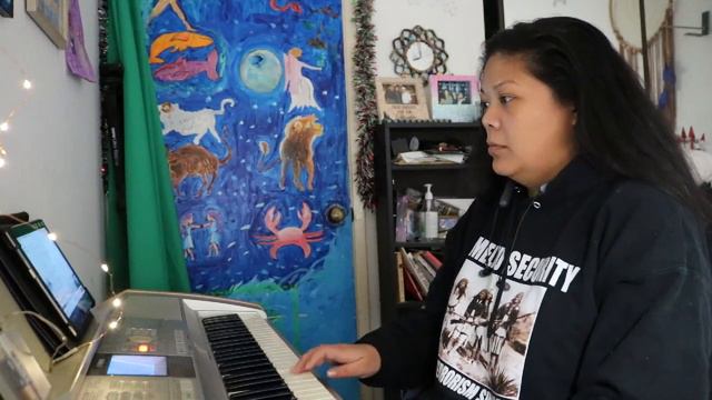Practicing "Have Yourself a Merry Little Christmas". Piano Chords from Ultimate Guitar.com смотреть онлайн
