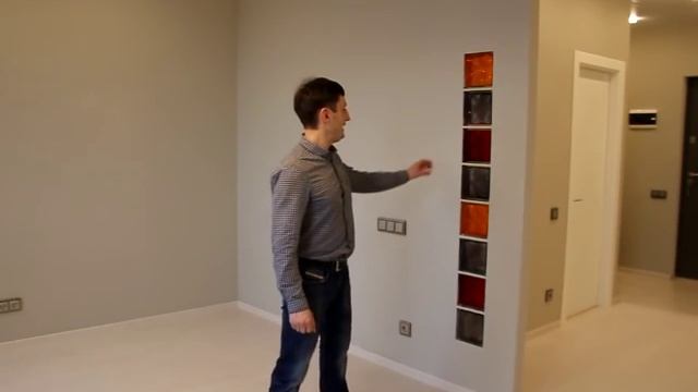 Перепланировка квартиры. Зонирование в студии. смотреть онлайн