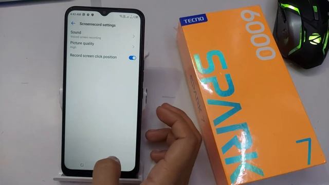How To Screen Record On Tecno Spark 7,7T,7P | Screen Recording Kaise Kare With Voice | Screen Recor смотреть онлайн