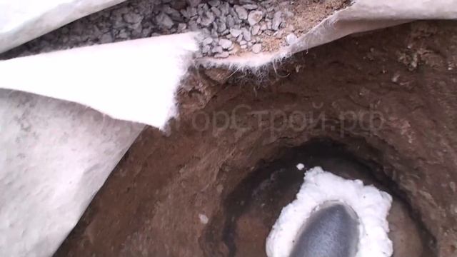 Дренажный лоток и дренажная отсыпка под мощение брусчаткой смотреть онлайн