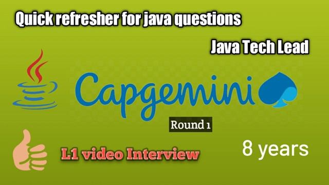 Capgemini java interview questions and answers | Microservices interview questions смотреть онлайн