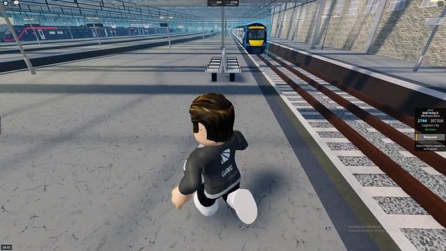 Играю за охранника поезда в Роблокс. Ужасные баги в SCR! смотреть онлайн