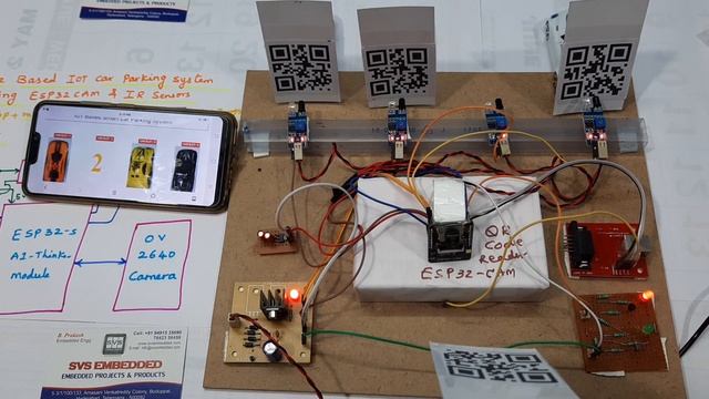 QRCode Based IOT Car Parking System Using ESP32CAM & IR Sensors смотреть онлайн
