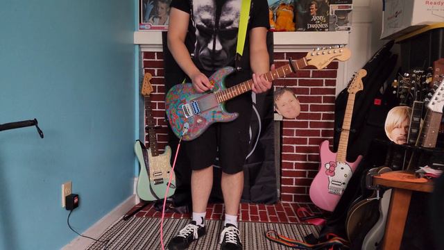 Blink 182 "Down" Guitar Cover Fender Tom Delonge Stratocaster Guitar Partscaster Jawbreaker Guitar смотреть онлайн