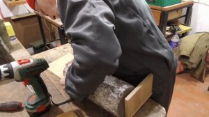 Как распилить поленья на дощечки.mp4