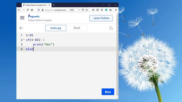 Python If - elif - else смотреть онлайн
