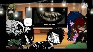 The Creepypasta react to Cartoon Cat "Run Away"(Original?) Working on the Thumbnail