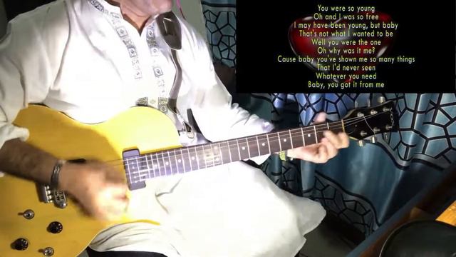 Chris Norman - Stumblin' In Lyrics " Raju Ahmed " Electric Guitar Cover . смотреть онлайн