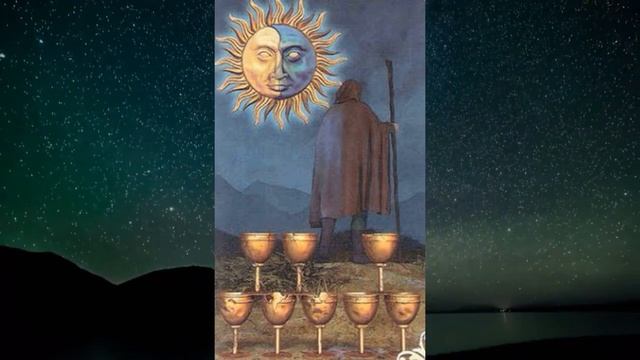 Младший Аркан Восемь Кубков. Значение карты. Двустороннее таро. Vice Versa. смотреть онлайн