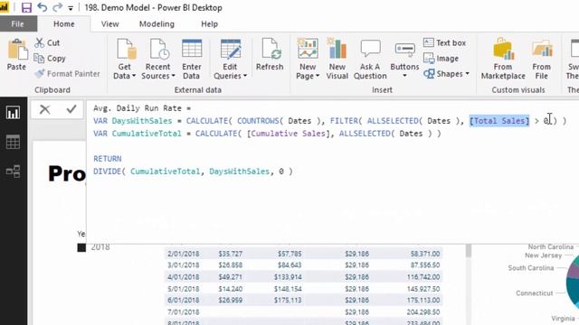 How To Calculate A Cumulative Run Rate In Power BI Using DAX смотреть онлайн