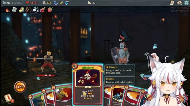 【Slay The Spire】small brain individual attempts card game смотреть онлайн