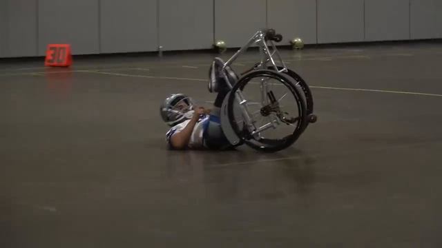 My First Wheelchair Football Game! смотреть онлайн