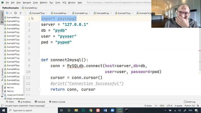 Lecture12 Part3 PostgreSQL Database Python Connect to postgres смотреть онлайн