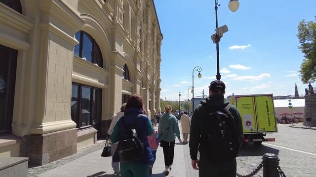 4K ?? Москва Май 2022. Красная площадь, Манежная площадь, парк Зарядье. смотреть онлайн
