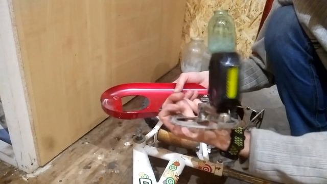 Электросамокат из гироскутера своими руками. смотреть онлайн