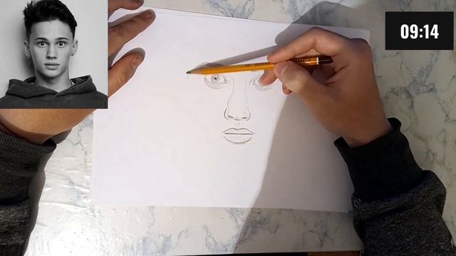 Нарисуй Даню Милохина за 20 минут / Челлендж / Я смог его нарисовать! смотреть онлайн