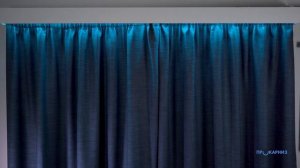 Электрокарниз ПроКарниз с подсветкой светодиодной лентой