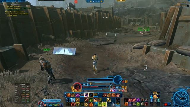 SWTOR 5.1 Uprisings Trench Runner (solo/merc) смотреть онлайн