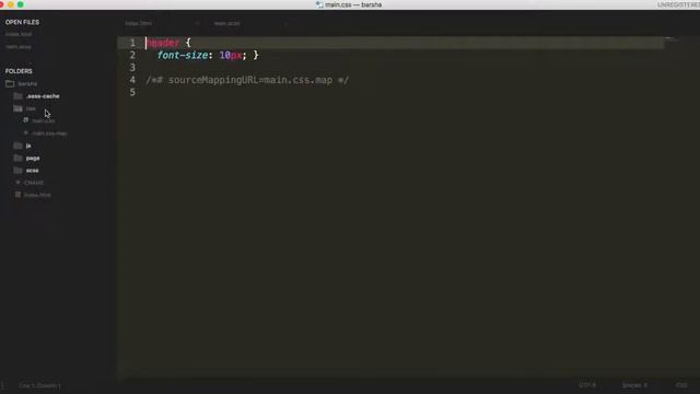 Running sass on Mac (sass watch) смотреть онлайн