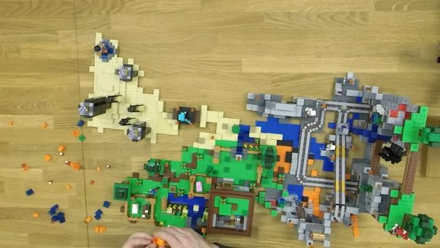 Build all LEGO Minecraft Sets Together - LEGO Minecraft смотреть онлайн