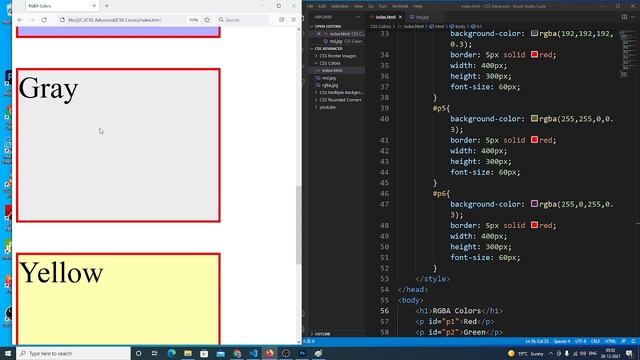 CSS Advanced Colors Hindi | RGBA Colors HSL Colors HSLA Colors смотреть онлайн