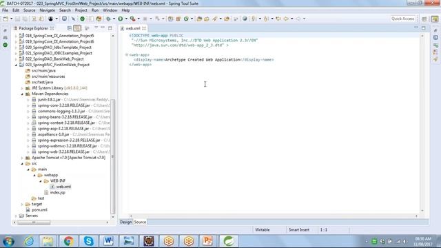 Java Framework tutorial | Spring | Spring Web MVC | Onlineit tutorials смотреть онлайн
