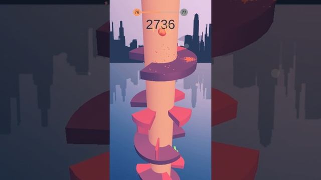 Jumping Ball Game | FUN Relaxing Ball Game | Helix Jump GamePlay смотреть онлайн