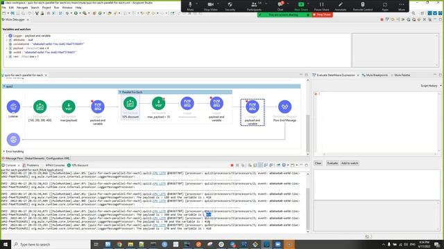 MuleSoft Week13: Class 1- Understanding scopes of For Each and Parallel For Each смотреть онлайн