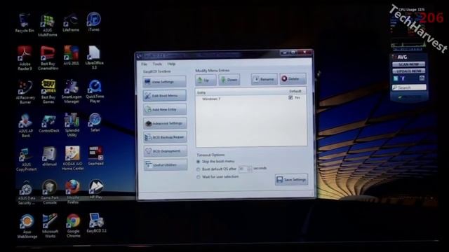 Removing Ubuntu Linux From A Dual Boot Windows PC - EasyBCD смотреть онлайн
